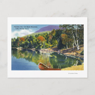 Carte Postale Vue sur Paradise Bay et Black Mountain depuis