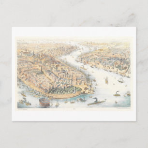 Carte Postale Vue vintage de New York