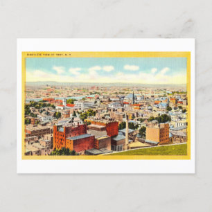 Carte Postale Vue vintage de Troy, New York,