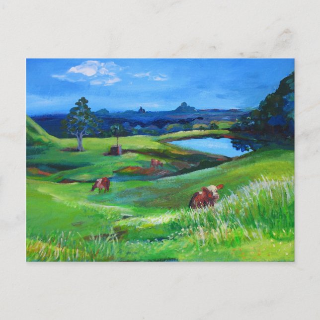 Carte Postale Vues de Maleny (Devant)