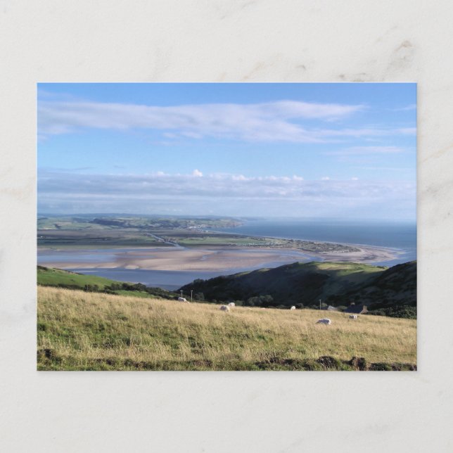 CARTE POSTALE VUES DES ALLES (Devant)