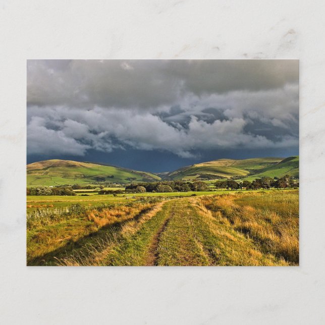 CARTE POSTALE VUES RURALES WALES (Devant)