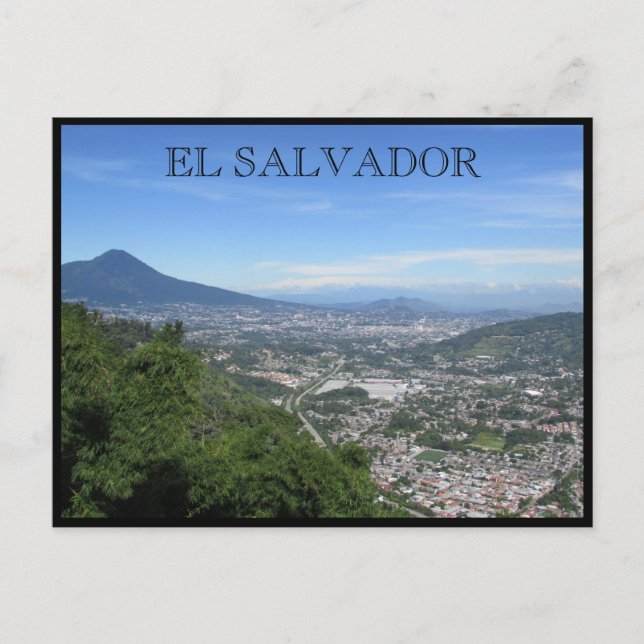 Carte Postale vues san salvador (Devant)