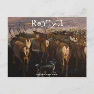 Carte Postale Vykort med samisk design