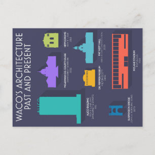 Carte postale Waco Architecture