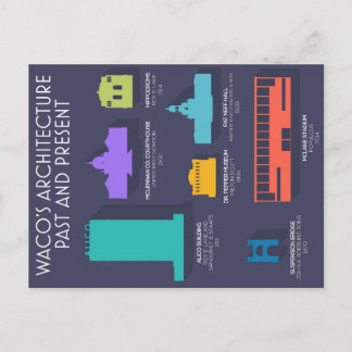Carte postale Waco Architecture