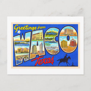 Carte Postale Waco Texas