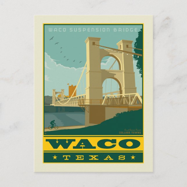 Carte Postale Waco, Texas (Devant)
