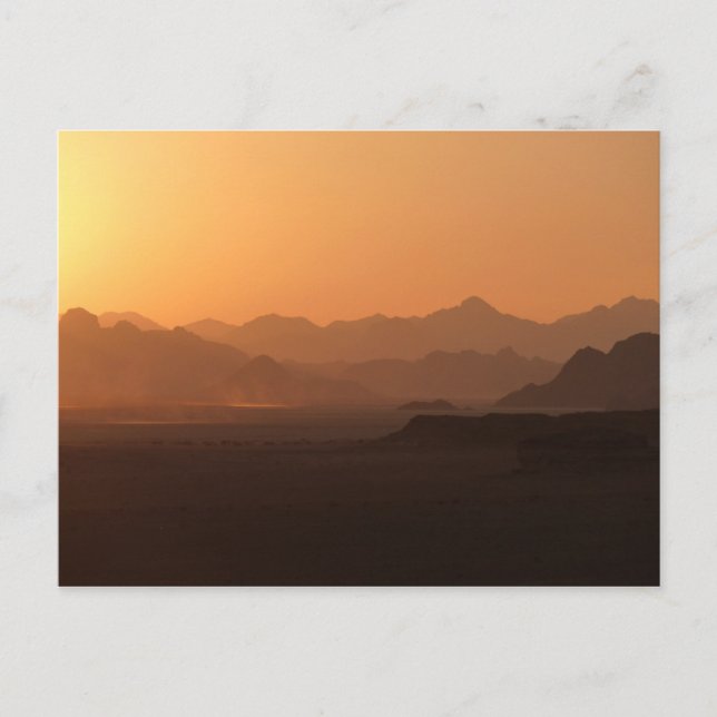 Carte postale Wadi Rum Desert Jordan (Devant)