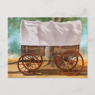Carte Postale Wagon couvert