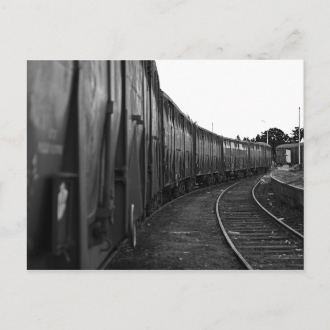 Carte Postale Wagons (Devant)