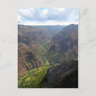 Carte Postale Waiamea Canyon Kauai