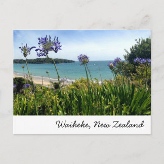 Carte postale Waiheke, Nouvelle-Zélande