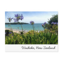 Carte postale Waiheke, Nouvelle-Zélande