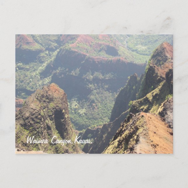 Carte Postale Waimea Canyon (Devant)