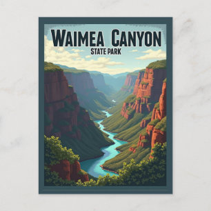 Carte Postale Waimea Canyon State Park,
