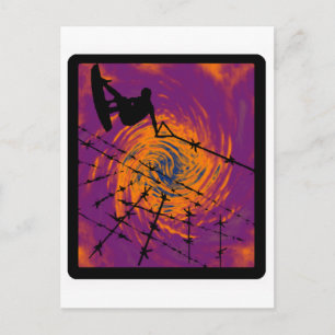 CARTE POSTALE WAKEBOARD TOUTES LES ÉQUIPES