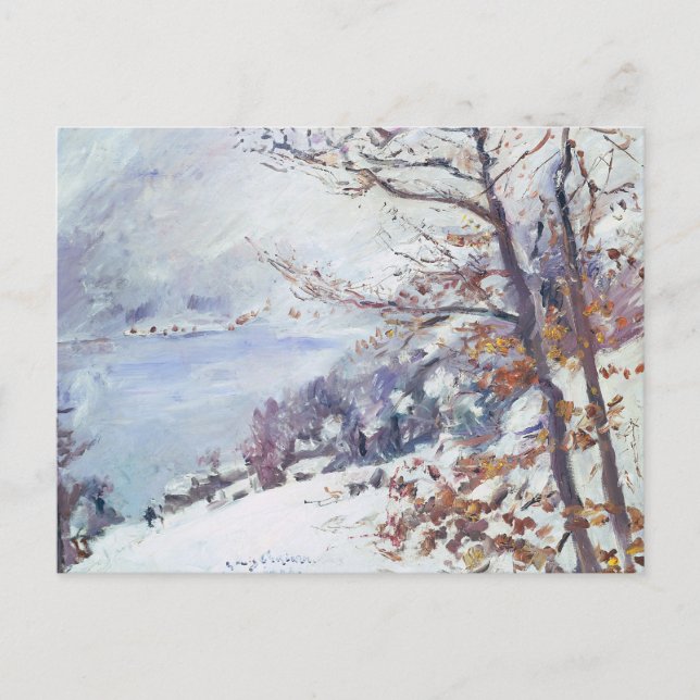 Carte Postale Walchensee en hiver | Lovis Corinth (Devant)