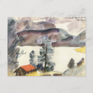 Carte Postale Walchensee par Lovis Corinth