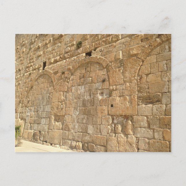 Carte Postale Wall occidental, Jérusalem, Israël (Devant)