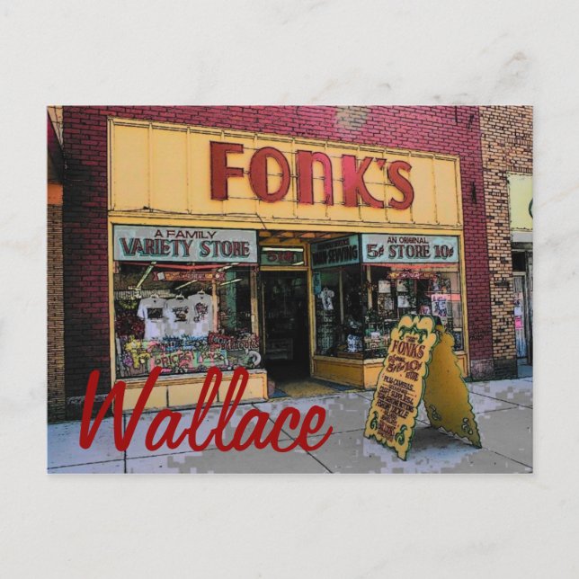 Carte postale Wallace (Idaho) (Devant)