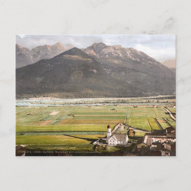 Carte Postale Wallgau (Devant)