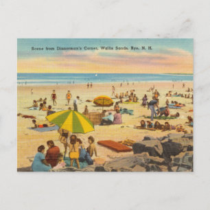 Carte Postale Wallis Sands Beach, Rye, New Hampshire
