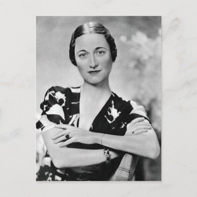 Carte Postale Wallis Simpson (Devant)
