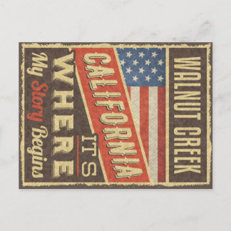 Carte Postale Walnut Creek Californie