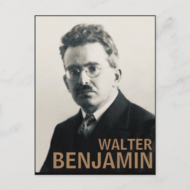 Carte Postale Walter Benjamin (Devant)