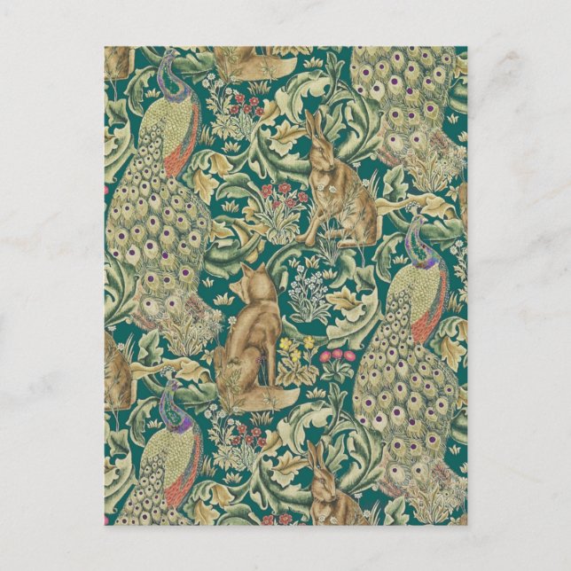 Carte Postale Walter Morris "Forêt" (Devant)