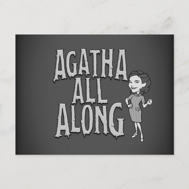 Carte Postale WandaVision | Agatha Tout Le Long (Devant)