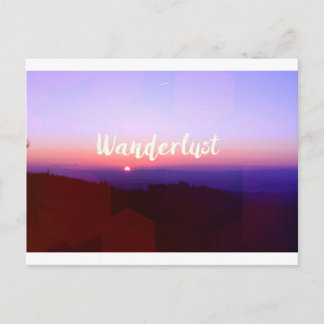 Carte Postale Wanderlust
