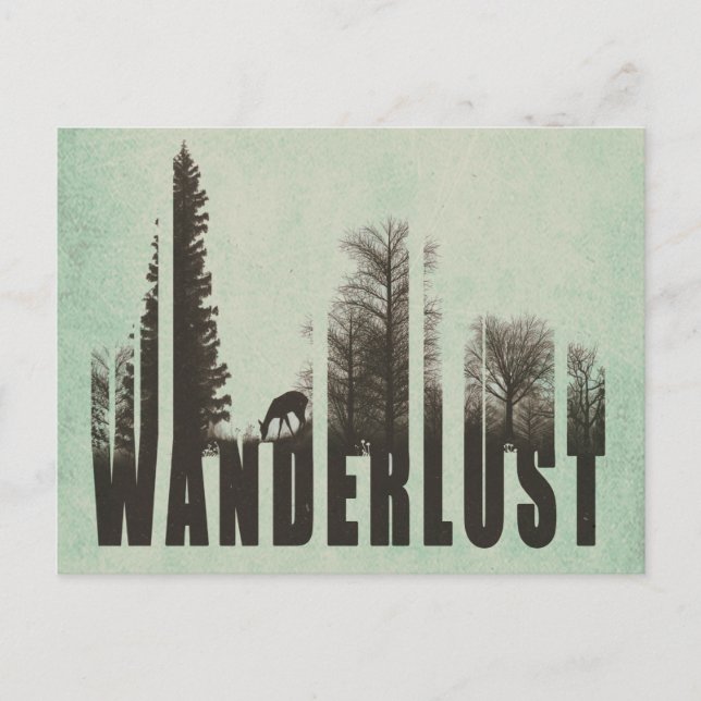 Carte Postale Wanderlust (Devant)