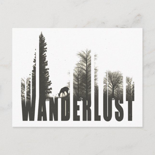 Carte Postale Wanderlust (Devant)