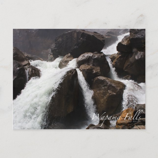 Carte postale Wapama Falls (Devant)