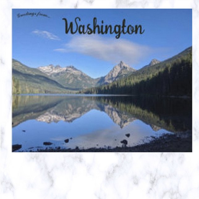 Carte Postale Waptus Lake Washington (Créateur téléchargé)