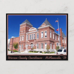 Carte Postale Warren County Courthouse - McMinnville, TN