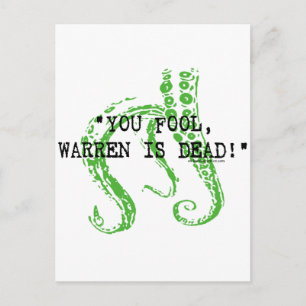 Carte Postale Warren est mort H. P. Lovecraft