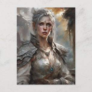 Carte postale Warrior Woman