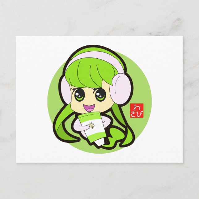 Carte Postale Wasabi (Devant)