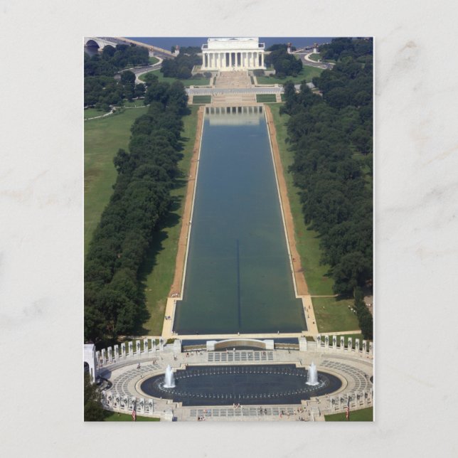 Carte Postale Washington D.C. - Vue du monument Washington (Devant)