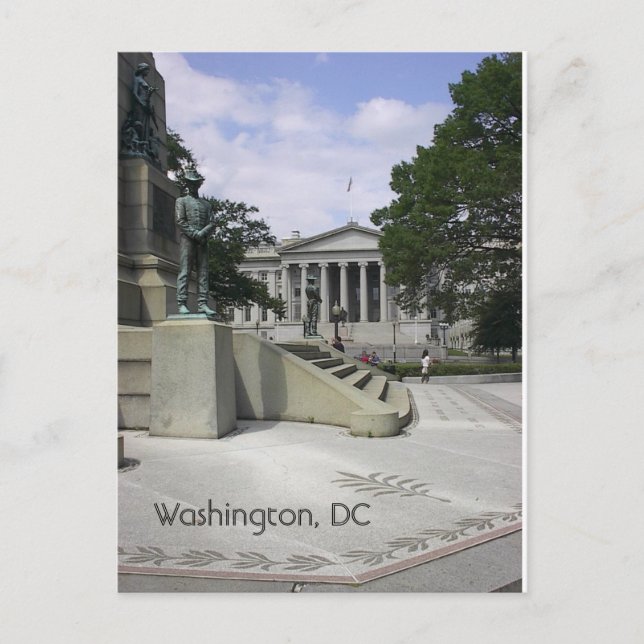 Carte Postale Washington, DC (Devant)