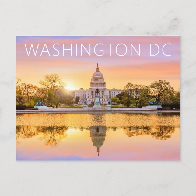 Carte postale Washington DC Capitol Building (Devant)