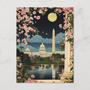 Carte Postale Washington DC Capitol Building Monument Vintage