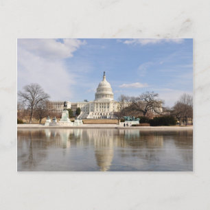 Carte Postale Washington DC Capitol des États-Unis d'Amérique