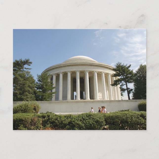 Carte Postale Washington, DC. Mémorial Thomas Jefferson (Devant)