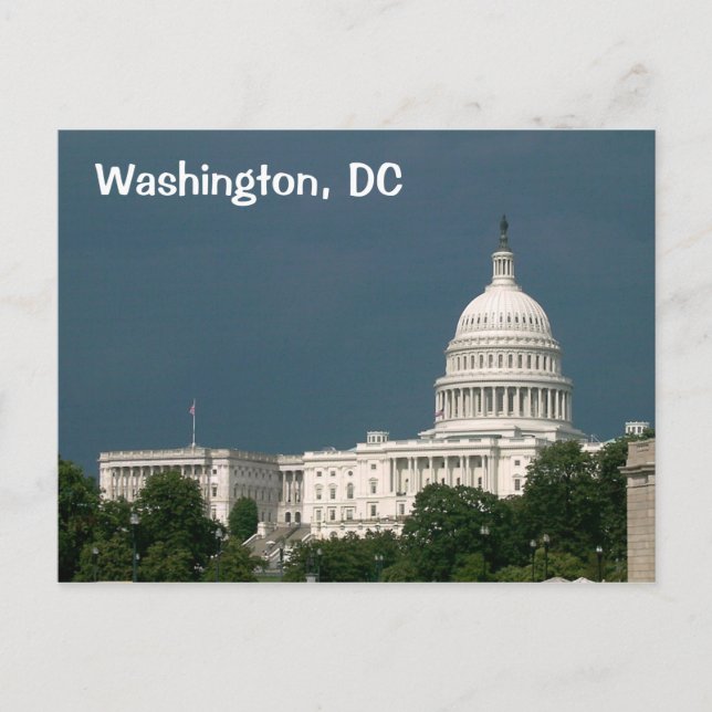 Carte Postale Washington, DC : United States Capitol (Devant)