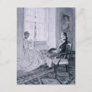 Carte Postale Washington et Mary Philipse