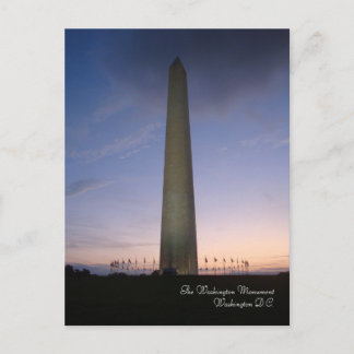 Carte postale Washington Monument